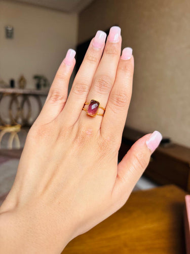 Purple Stone Ring
